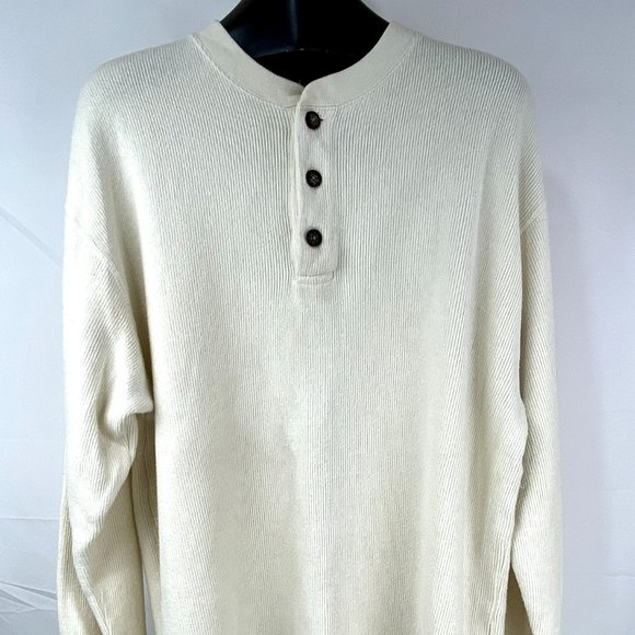 Men's 100 Cotton Pullover Sweater Claybrooke Outdoors NEW Size L Large Shirt - Picture 1 of 5